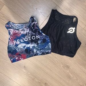 2 Peloton Sports Bras XS